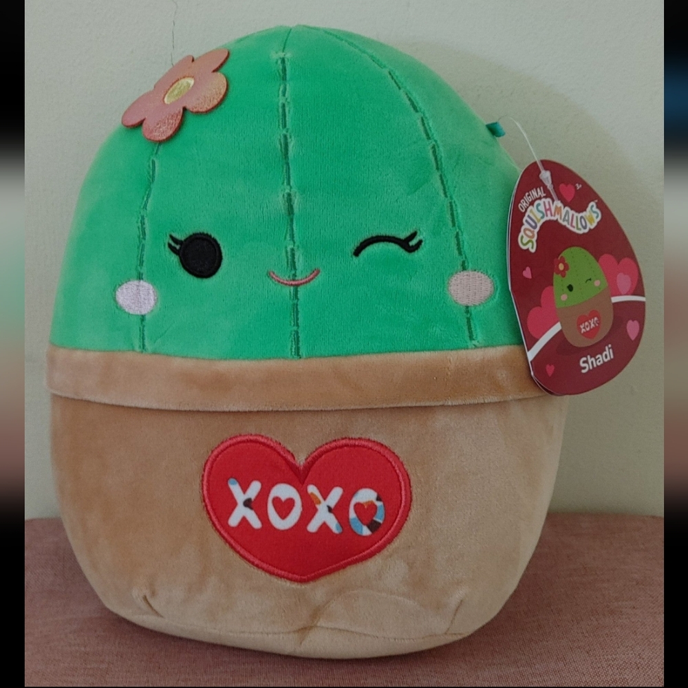 8" Valentine's Day 2023 Squishmallow Shadi The Cactus